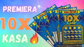 Zdrapki Lotto🍀Premiera 10X KASA💙💚 #zdrapki #lotto