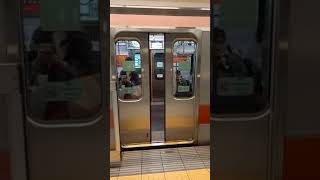 東急5050系 車外ドア閉シーン #shorts みなとみらい駅1番線にて