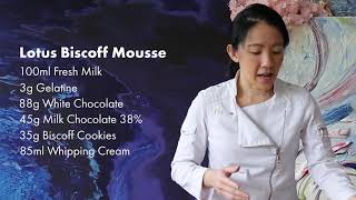 Bake with Janice Wong - Chocolate Biscoff mousse cake Recipe