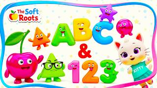 Preschool Learning activities for 3 year olds at home | Learn ABC Phonics Shapes Numbers Colors 🌈