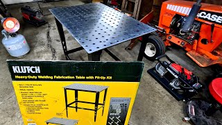 Klutch Welding & Fabrication Bench w/ accessories!