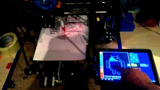 Touch controlled Reprap (GcodeSimulator Mod)