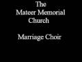 The Mateer Memorial Church Marriage choir