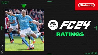 EA SPORTS FC 24 - Player Ratings Trailer - Nintendo Switch