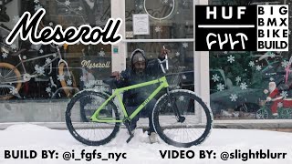 HUF X CULT BIKE BUILD AND SNOW TEST RIDE