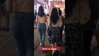 Skirt or jeans : Everything on Esteghlal Street in Istanbul “ istiklal Caddesi'ndeki her şey “