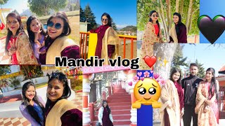 Mandir vlog ||Ulka Devi Mandir||Mostmanu temple|| 🙏🙏❤️