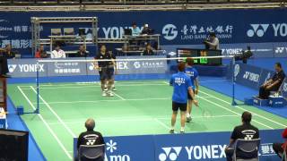 20130420YONEX Badminton Asia Championships 2013MD Kim Ki Jung 金基正Kim Sa Rang 金沙朗 (KOR)VS Hiroyuki Endo 遠藤大由Kenichi Hayakawa 早川賢一 (JPN)6-2