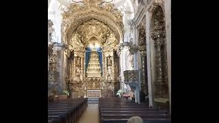 Inside one of the Carmo Churches Porto