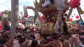 2015 恵美酒宮天満神社秋季例祭 宵宮 玉地 宮入1