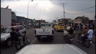 Geoffs Highway View : Goma to ICCN ranger base   DRC Congo