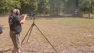 First shoot, Spade grip AR on a tripod