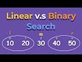 Linear Search v.s Binary Search (Python)