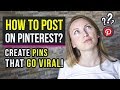 📌 How to Post on Pinterest: How to Create Pins that Go Viral (2024)