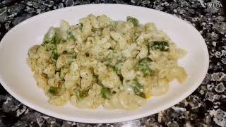 white sauce macroni/pasta recipe without onion and garlic 😋 #whitesaucepastarecipe#chinesefood#recip