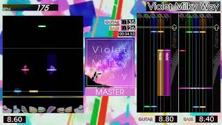 GITADORA / Violet Milky Way - MASTER (GITADORA HIGH-VOLTAGE)