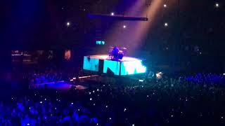 "Young and Menace" (NEW) Mid-Air DRUM SOLO - Fall Out Boy Mania Tour LIVE at The Forum 11/17/17