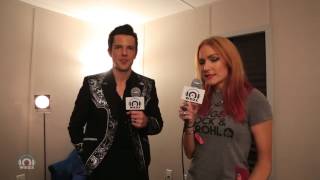 Brandon Flowers of The Killers Interview at Lollapalooza 8/4/2017