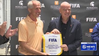 FIFA president visits Tennessee campus as school continues 2026 World Cup project