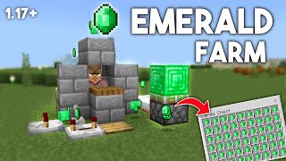 EASY Emerald Farm/Glitch in Minecraft Bedrock/PE 1.17+ | MCPE,Ps4,Xbox,Windows |