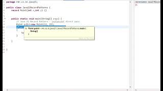 Java 21 Record Pattern - instanceof direct pass