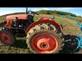 1958 same da30 4wd 2.5 litre 2 cyl diesel tractor 30 hp with ransomes 2 furrow trailed plough