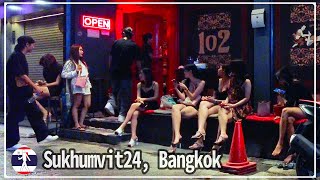 Soi Sukhumvit 24\u002624/1 Massage Alley Tour