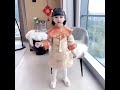 Fully handmade children's Chinese style Tang suit Hanfu