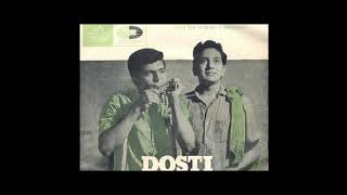 (1964)  Dosti  -  Chahunga Main Tujhe (High Defination)  -  Rafi Sahab  -  Ost Angel Vinyl Rip