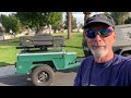 overland outback rooftop tent trailer diy project ￼complete