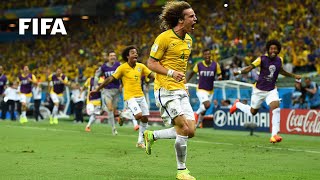 David Luiz goal vs Colombia | ALL THE ANGLES | 2014 FIFA World Cup