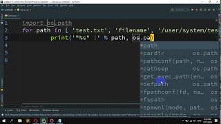How to Extract extension from filename In Python