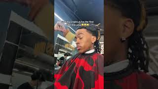 Eli unique Gets A Hair Cut After 7 Months😳#reaction #funny #eliunique