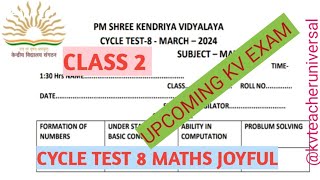 How to Solve Math cycle test 8 Class 2