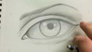 How to Draw the Realistic Eye - Full Tutorial