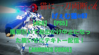 げぇむ猫 #67 [PS5] [AC6]風邪引いてお出かけ中止になった腹いせにテキトー配信 [ARMORED CORE VI]