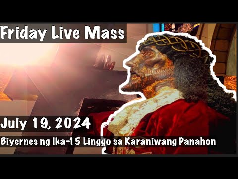 Quiapo Church Live Mass Today July 19, 2024 Friday