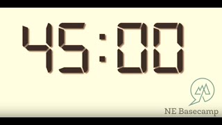 NE Basecamp 45 Minute Timer