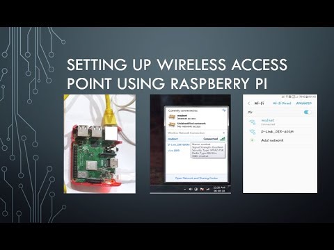 Setting Up Wireless Access Point Using Raspberry Pi - YouTube