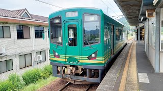 【快速大江山5号】京都丹後鉄道KTR300形 大江到着