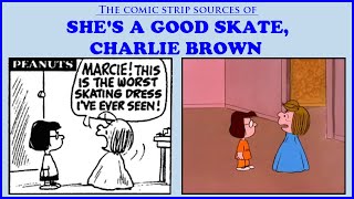 She's a Good Skate, Charlie Brown: all scenes based on individual Peanuts strips