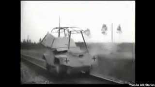 German world war 2 Armoured Train in combat