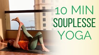 Yoga Souplesse - 10 minutes étirements corps entier (tous niveaux !)