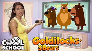 GOLDILOCKS and the 3 BEARS 🧸 Ms. Booksy's Once Upon A Time - Story for Kids