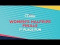 2019 Burton U·S·Open Women’s Halfpipe Finals – 1st Place Run