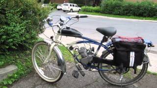 80cc/66cc Schwinn 5 star cruiser motorized bike daily driver a little over $400 part 1