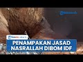 Detik-detik Jenazah Hassan Nasrallah Dievakuasi dari Lubang Bawah Tanah, Dibungkus Kain Putih