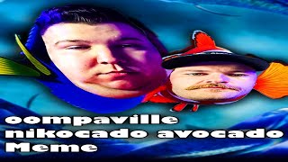 Oompaville Pushes Nikocado Avocado Into Pool Meme | Part One| #shorts #nikocadoavocado  #oompaville