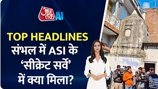 Sambhal ASI 'Secret Survey' में क्या मिला? CM Yogi Adityanath का बड़ा बयान! | Headlines | AI Sana