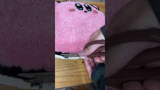 ASMRタフティング ラグの端を整える　ハサミカット #tufting #asmr #kirby #タフティング #札幌タフティング